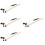 8Paren Paar Marimba Mallets Gekleurd Professioneel Speelcomfort 8