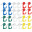 4 Sets Decorative Push Pins PP Material Office Supplies Multi-Use 2