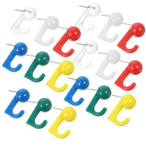 4 Sets Decorative Push Pins PP Material Office Supplies Multi-Use 2
