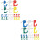 4 Sets Decorative Push Pins PP Material Office Supplies Multi-Use 7