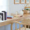 4 Pcs Hollow Out Book Ends Desktop Organizer For Home 5