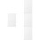 24Pièces Porte-Affiches Acryliques Transparent Racks Usage 6