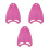 3Pcs Rosy Eva Floating Children Adults Training 9