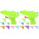 48Pièces Pistolets Enfants ABS Couleurs Assorties 2