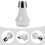 2Pcs Silver Trumpet Mutes ABS Material Noise Reduction for Practice 7