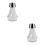 2Pcs Silver Trumpet Mutes ABS Material Noise Reduction for Practice 8