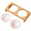 4Sets Multi Durable Ceramic Elevated Cat Bowls with Bamboo Pet Stand 9