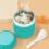 3Pièces Boîtes Repas Isothermes En Acier Pour École Bureau 6