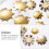 12Pcs Golden Manicure Cutter Templates French Nail DIY Trimmer Tool 5