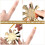 12Pcs Golden Manicure Cutter Templates French Nail DIY Trimmer Tool 6