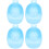 4Pcs Blue Nail Soaking Bowls Manicure Tools Hand Soak Tray 5