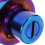 2Pièces Couvre-Clé Alliage Coloré Accessoire Pratique 9