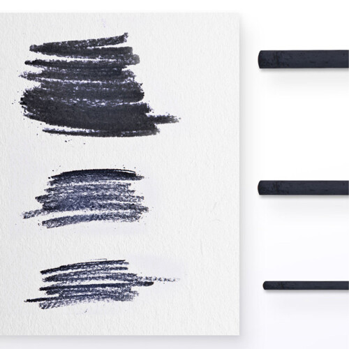100Pcs Hobbyist Charcoal Sticks Durable Compressed Drawing Tools Black 2