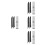 100Pcs Hobbyist Charcoal Sticks Durable Compressed Drawing Tools Black 7