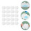 80Pièces Plaquettes Absorbantes Transpiration Sous-Bras Usage 11
