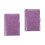 2Ensembles Classeurs Budget Violet Avec Zippées PVC 5