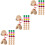 72Pièces Jouets Éducatifs Enfants Multicolores 5