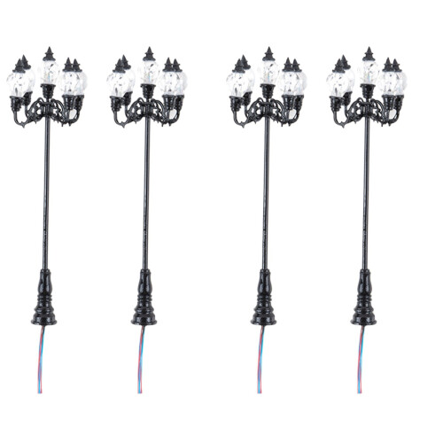4Pièces Lampes Miniatures Multi Pour Décor Maison De Élégant 1