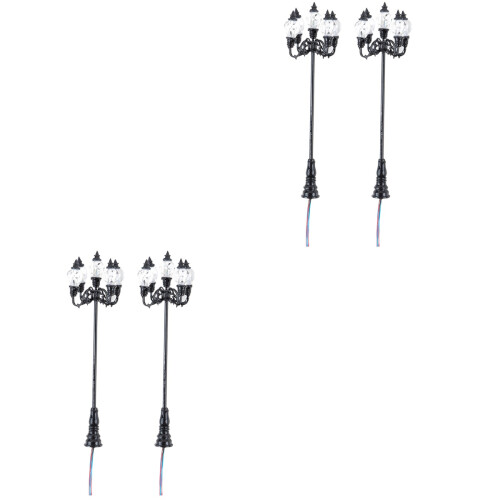 4Pièces Lampes Miniatures Multi Pour Décor Maison De Élégant 2