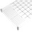 4Sets White Acrylic Month Planner Wall Mounted Erasable Message Board 8