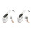 2Pcs Compact Portable Steam Iron Handheld Foldable Travel Steamer ABS 5
