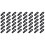 260Pcs Black Plastic DIY Mask Hooks Adjustable Rope Buckles Durable 3