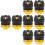 8Pcs Golden Frame Sliders for Motorcycles Fork Wheel Crash Protection 8
