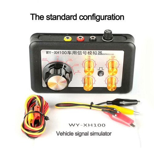 Car Sensor Signal Simulator, Car Sensor Signal Generator, Adjustable Resistance, Water Temperature, Crankshaft 1