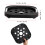 4Pcs Storage Gas Tank Base Tray Movable with Black Plastic Wheels 3