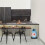 4Pcs Storage Gas Tank Base Tray Movable with Black Plastic Wheels 5