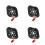 4Pcs Storage Gas Tank Base Tray Movable with Black Plastic Wheels 11