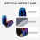 4Pièces Bouchons Valve Titane Durable Couleur Bleu 3