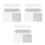 60Pcs Durable Plastic Mesh Sheets for Mask Eye Craft and Costume 5