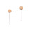 2St Drum Voet Pedaal Hamers Duurzaam Voor Percussie Kit 6