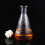 3Pcs Borosilicate Conical Flask with Cork for School Chemistry 3