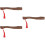 3Pcs Durable Wooden Handles Replacement for and Woodwork 9
