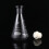 3Pcs Borosilicate Conical Flask with Cork for School Chemistry 7