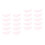 2Pcs Lash Lift Kit Pink Silicone False Eyelash Shield Pads Easy Clean 5
