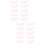 2Pcs Lash Lift Kit Pink Silicone False Eyelash Shield Pads Easy Clean 7