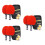 3Ensembles Raquettes Pingpong Tout Usage Avec Noires 9