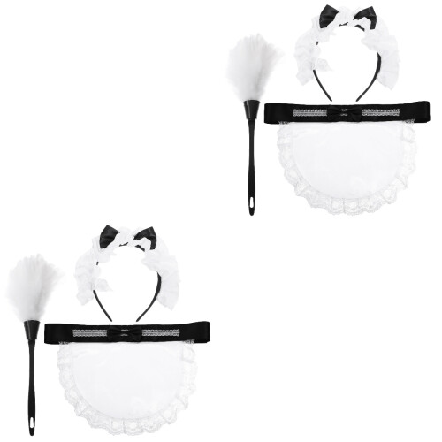 2Ensembles Ensemble Props Cosplay Femme De Ménage Variés 2