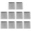 10Pcs Cake Ring Cutter Stainless Steel Non-Stick Mousse Baking Tools 6