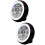 2Pièces Thermomètre Hygromètre LCD Noir Pour 7