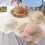 1Set Kinder Strohoed En Handtas Beige Breedflap Hoed Set 3