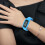 2Pcs Easy-Use Blue Pedometer Bracelet Watch Clear Display for Walking 4
