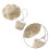 1Set Kinder Strohoed En Handtas Beige Breedflap Hoed Set 6