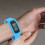 2Pcs Easy-Use Blue Pedometer Bracelet Watch Clear Display for Walking 6