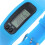 2Pcs Easy-Use Blue Pedometer Bracelet Watch Clear Display for Walking 7