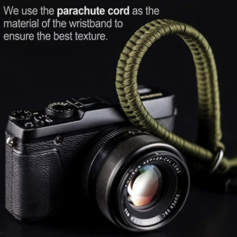 Universal Camera Wrist Strap 35Cm Adjustable Durable For Dslr & Mirrorless Cameras 3251391263094