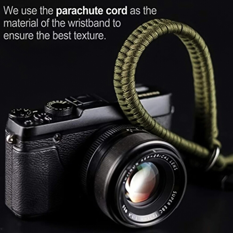 Universal Camera Wrist Strap 35Cm For Dslr & Mirrorless Cameras Black 5071386957092